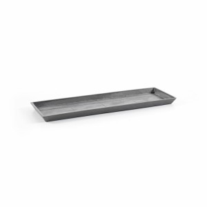 Saucer rectangular 64 Grey