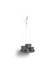Hanging saucer Grey Round pots Hanging saucer Grey Round pots