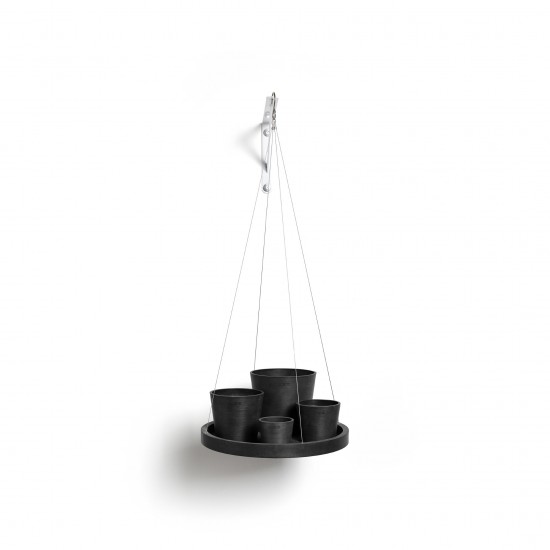 Hanging saucer Dark Grey Round pots Hanging saucer Dark Grey Round pots