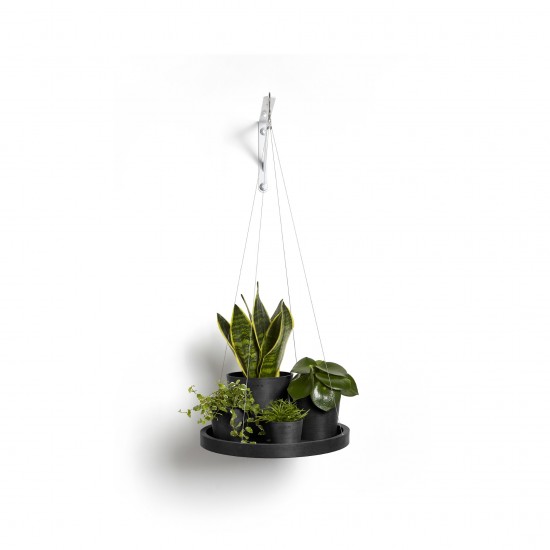 Hanging saucer Dark Grey Round pots Hanging saucer Dark Grey Round pots