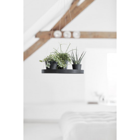 Hanging saucer Dark Grey Round pots Hanging saucer Dark Grey Round pots