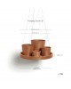 Hanging saucer Terracotta Round pots Hanging saucer Terracotta Round pots