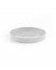 Saucer round 15 Pure White Round saucers 