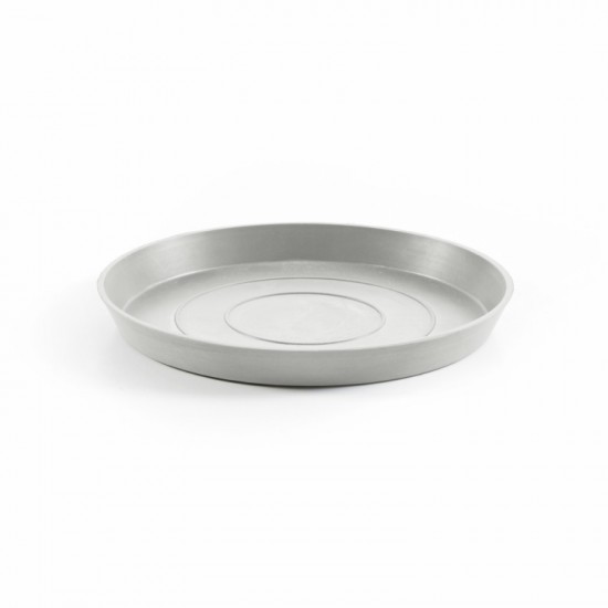 Saucer round 29 White Grey Round saucers Saucer round 29 White Grey Round saucers