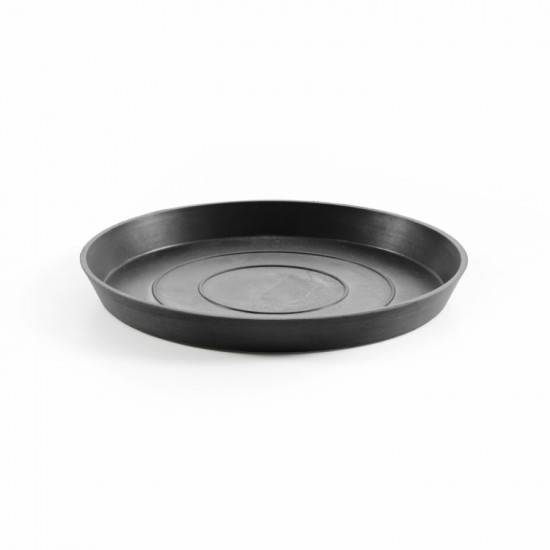 Saucer round 37 Dark Grey Round saucers 