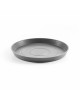 Saucer round 45 Grey Round saucers 