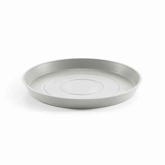 Saucer round 45 White Grey Round saucers 