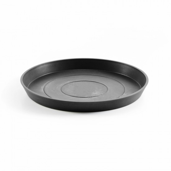 Saucer round 51 Dark Grey Round saucers 