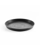 Saucer round 51 Dark Grey Round saucers 