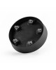 Saucer wheels round 40 Dark Grey Saucer wheels Saucer wheels round 40 Dark Grey Saucer wheels
