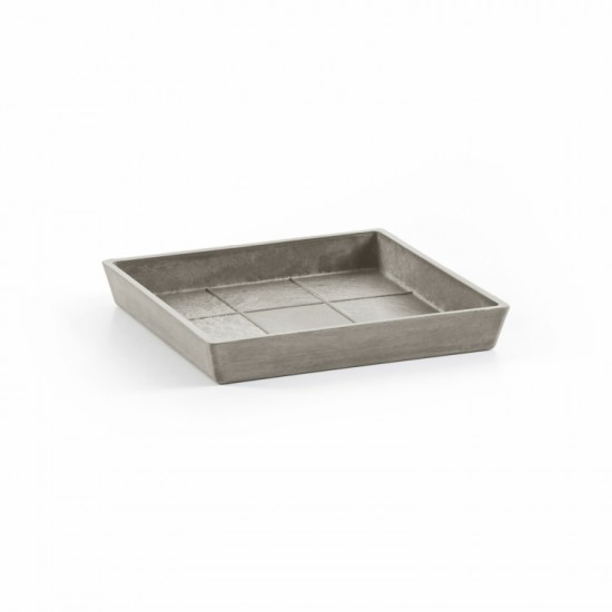 Saucer square 18 Taupe Square saucers 