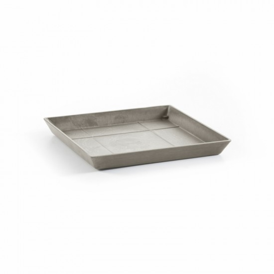 Saucer square 28 Taupe Square saucers 