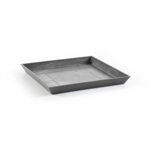 Saucer square 50 Grey