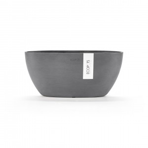 Oval pot Sofia 30 Grey