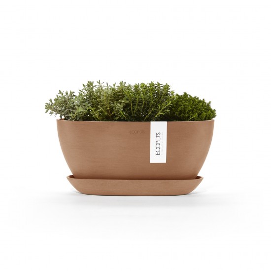 Oval pot Sofia 30 Terracotta Sofia pot Oval pot Sofia 30 Terracotta Sofia pot
