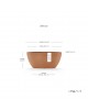 Oval pot Sofia 30 Terracotta Sofia pot Oval pot Sofia 30 Terracotta Sofia pot