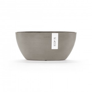 Oval pot Sofia 30 Taupe