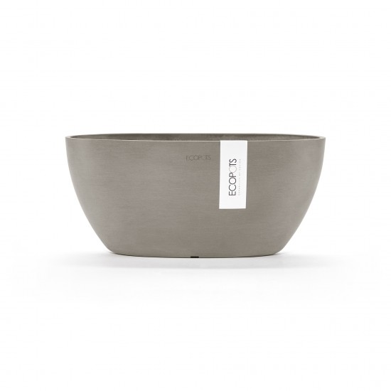 Oval pot Sofia 30 Taupe Sofia pot Oval pot Sofia 30 Taupe Sofia pot