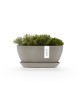 Oval pot Sofia 30 Taupe Sofia pot Oval pot Sofia 30 Taupe Sofia pot