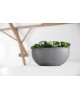 Oval pot Sofia Big 43 Grey Sofia big pot Oval pot Sofia Big 43 Grey Sofia big pot