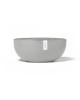 Oval pot Sofia Big 43 White Grey Sofia big pot Oval pot Sofia Big 43 White Grey Sofia big pot