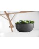 Oval pot Sofia Big 43 Dark Grey Sofia big pot Oval pot Sofia Big 43 Dark Grey Sofia big pot