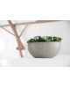 Oval pot Sofia Big 43 Taupe Sofia big pot Oval pot Sofia Big 43 Taupe Sofia big pot