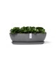 Oval pot Sofia Long 56 Grey Sofia long pot Oval pot Sofia Long 56 Grey Sofia long pot