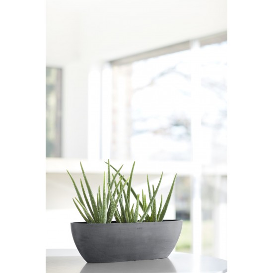 Oval pot Sofia Long 56 Grey Sofia long pot Oval pot Sofia Long 56 Grey Sofia long pot