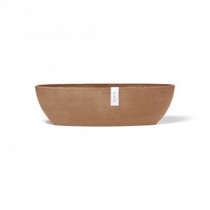 Oval pot Sofia Long 56 Terracotta