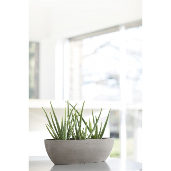 Oval pot Sofia Long 56 Taupe Sofia long pot Oval pot Sofia Long 56 Taupe Sofia long pot
