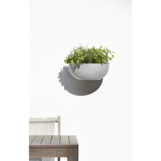 Hanging pot Sofia Wall White Grey Sofia wall pot Hanging pot Sofia Wall White Grey Sofia wall pot