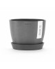 Stockholm 16 round small pot Grey Stockholm pot