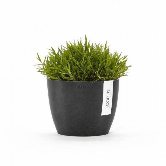 Stockholm 16 round small pot Dark Grey Stockholm pot Stockholm 16 round small pot Dark Grey Stockholm pot