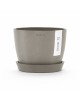 Stockholm round small pot Taupe Stockholm pot