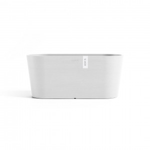 Oval pot Tokyo 40 Pure White