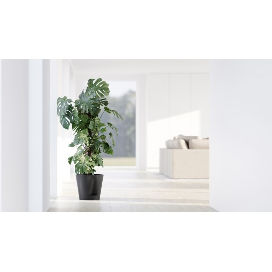 Venice 2 round pot 40 Dark Grey Venice pot Venice 2 round pot 40 Dark Grey Venice pot