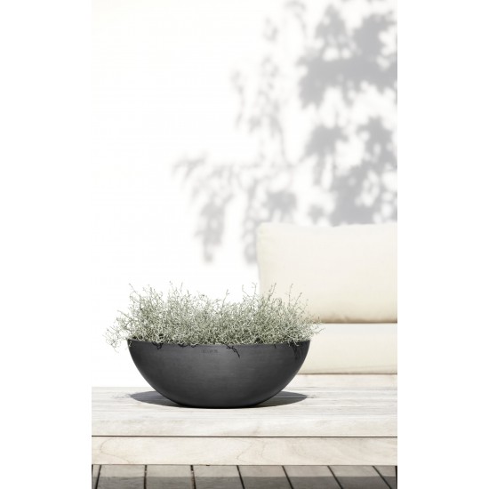 Vienna round pot 50 Dark Grey Round pots Vienna round pot 50 Dark Grey Round pots