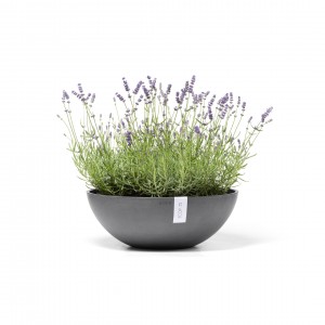 Vienna round pot 50 Grey