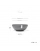 Vienna round pot 50 Grey Round pots Vienna round pot 50 Grey Round pots