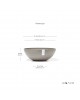 Vienna round pot 50 Taupe Round pots Vienna round pot 50 Taupe Round pots