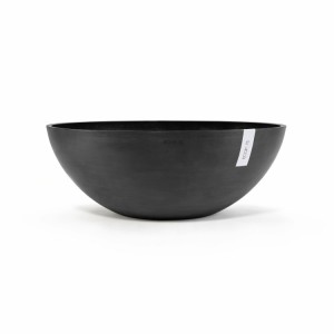 Vienna round pot 70 Dark Grey