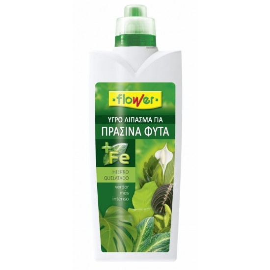Green plants liquid fertilizer with iron 1L Liquid fertilizers