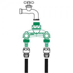 Dual tap connector Reco 