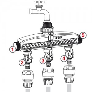 Multi tap connector 8000-5072