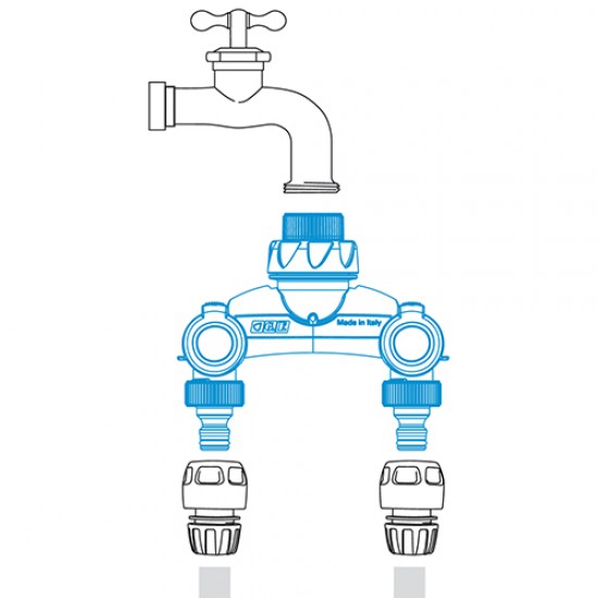 Dual tap connector 8000-5073 Tap connectors