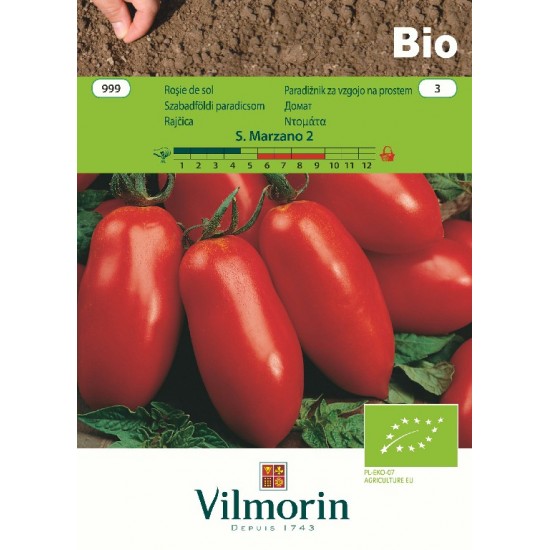 Tomato bio marzano 999 Organic seeds