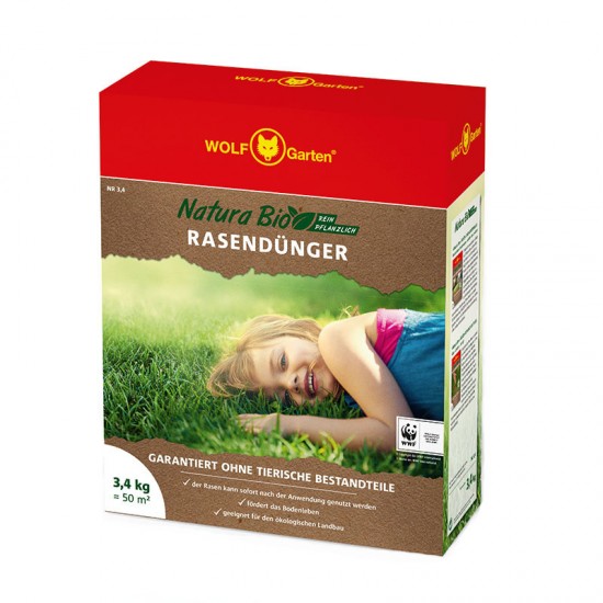 Βιολογικό λίπασμα για γκαζόν NR 3,4Kg Λιπάσματα Βιολογικό λίπασμα για γκαζόν NR 3,4Kg Λιπάσματα